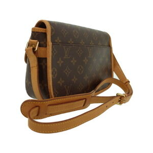 Louis Vuitton Sologne Bag Brown Monogram Leather Shoulder